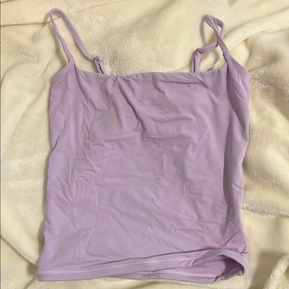Amazon Purple Fitted Camisole Top